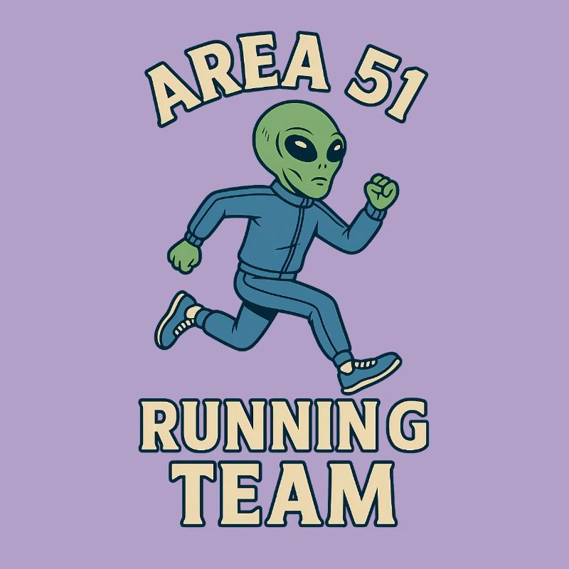 Conception de l'équipe de course extraterrestre de la zone 51