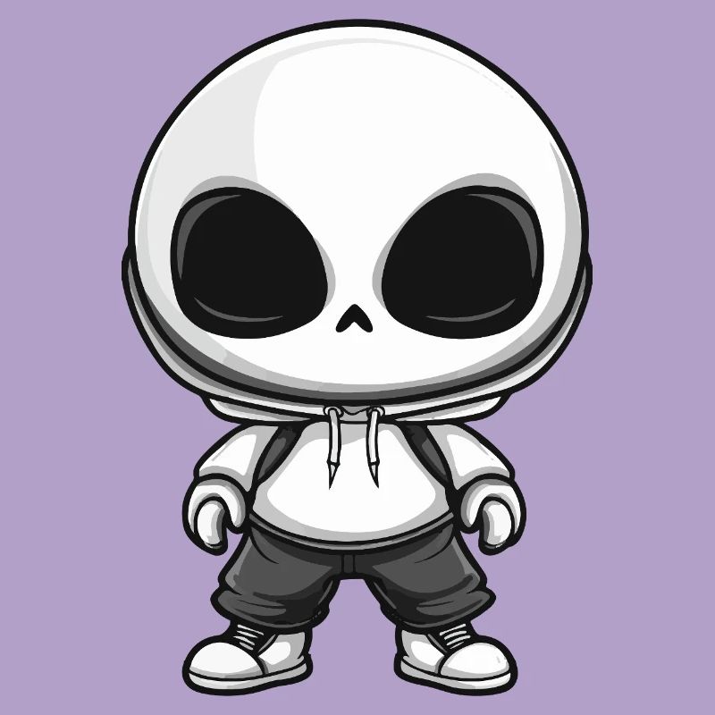 Zombie Halloween Skeleton Comic