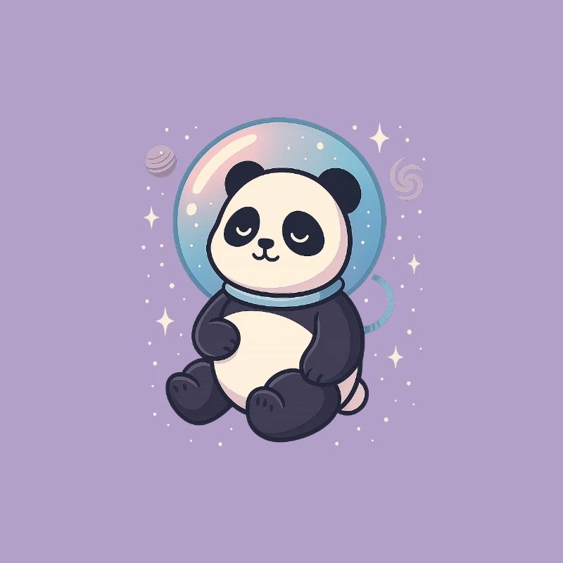 Space Dreamer Cosmic Panda