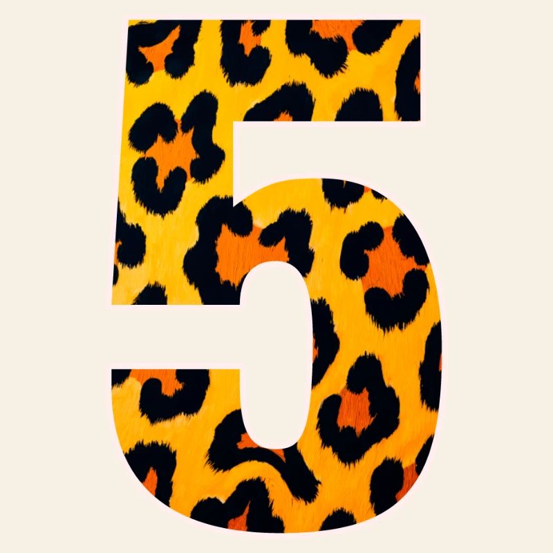 Leopard 5 Fur Pattern