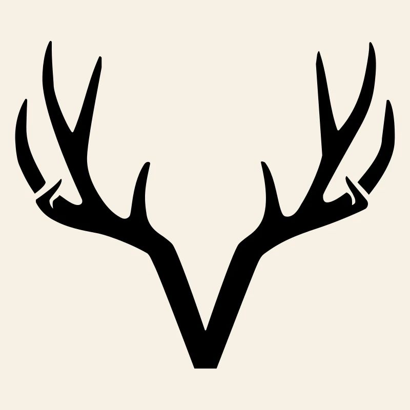 bois de cerf minimaliste moderne