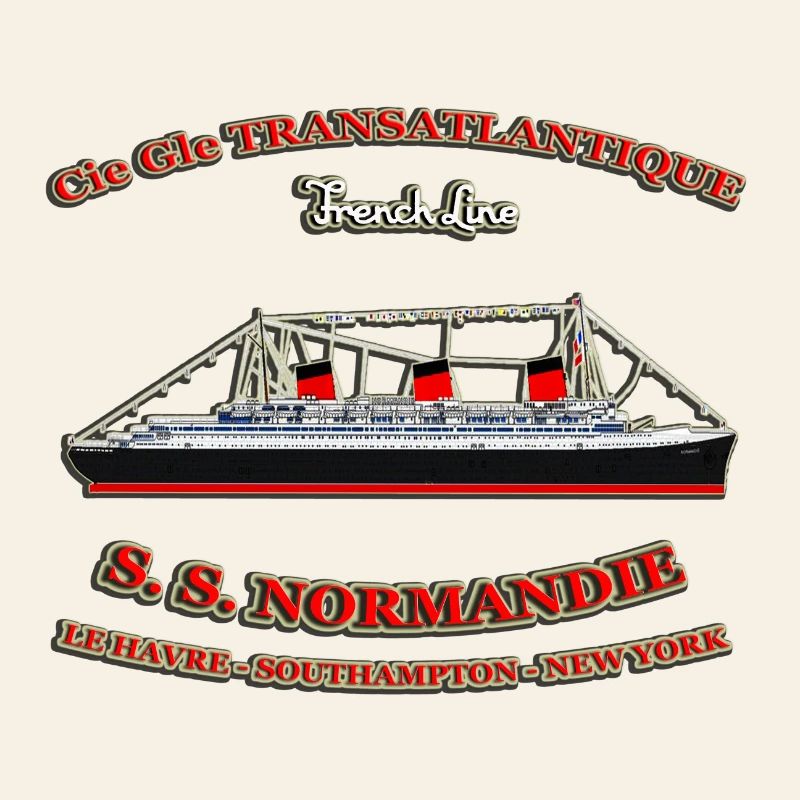 PAQUEBOT NORMANDIE Louis RUNEMBERG © Adagp