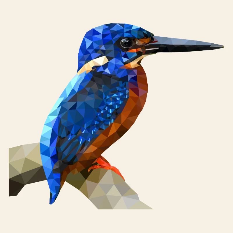 Conception d’oiseaux martin-pêcheurs : cadeau de pêche à la nature