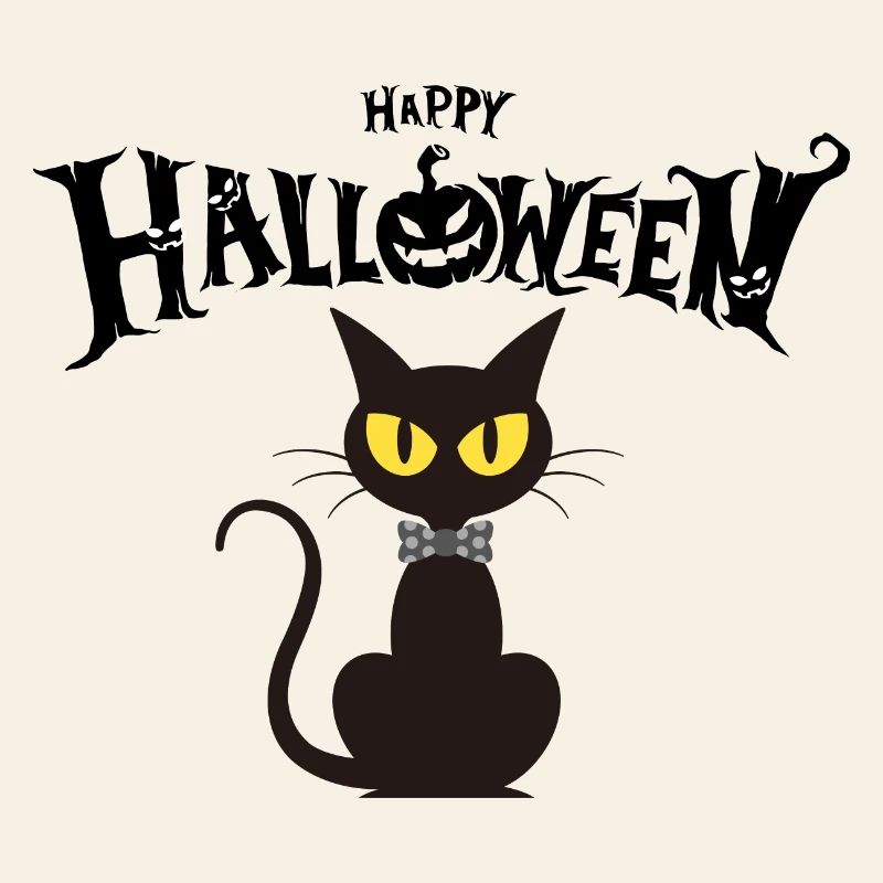 Black Cat Chic Fliege