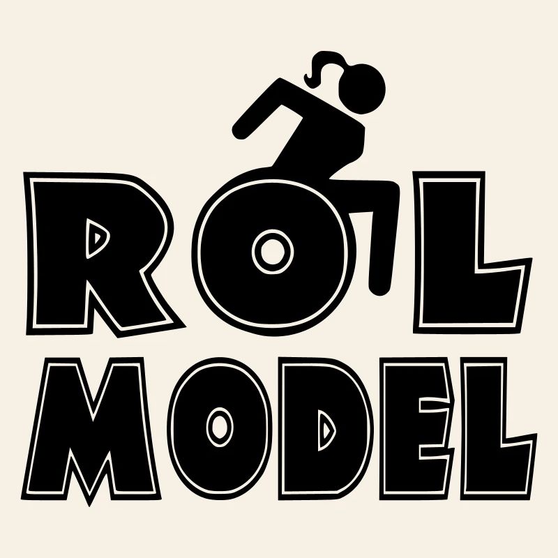 Jeder Rollstuhlfahrer ist ein Vorbild. Ehefrau*