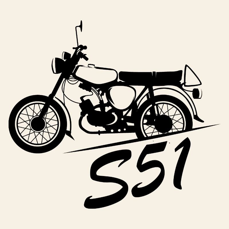 simson s51 legend cyclomoteur DDR nostalgie logo icône