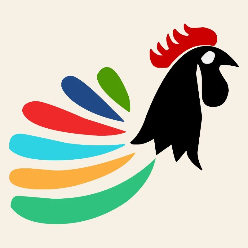 HAHN. PFERD. HENNE. HAHN. TIER. VOGEL. EINHORN.
