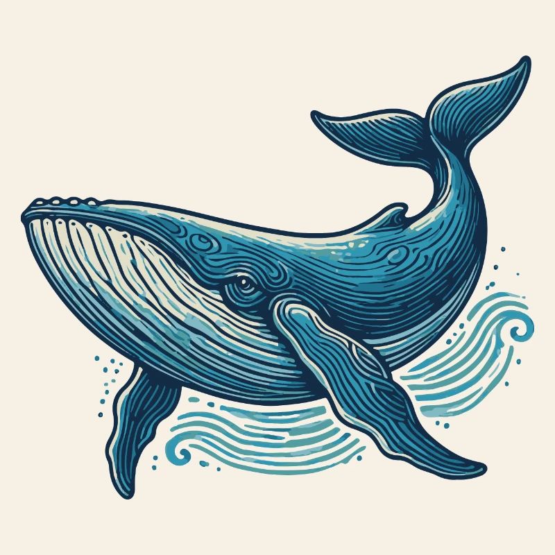 Baleine bleue