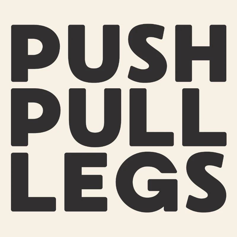 Push Pull Legs Repeat Trainingssplit