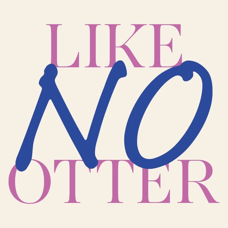 Otter with a difference – pun with style