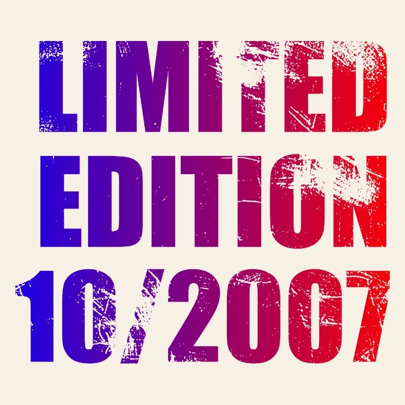 18e anniversaire Edition limitée 10/2007