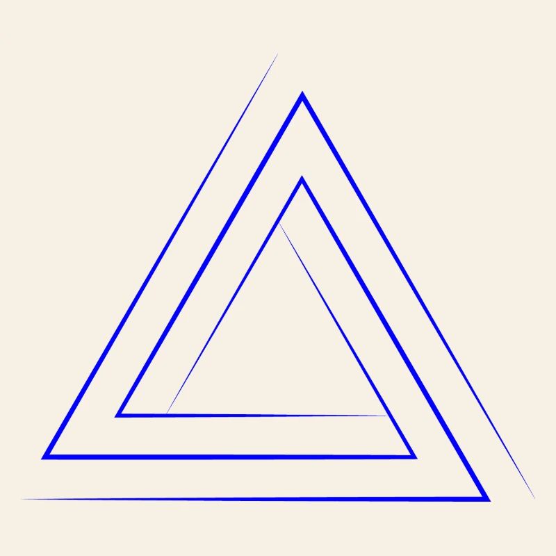 Geometric triangular nesting