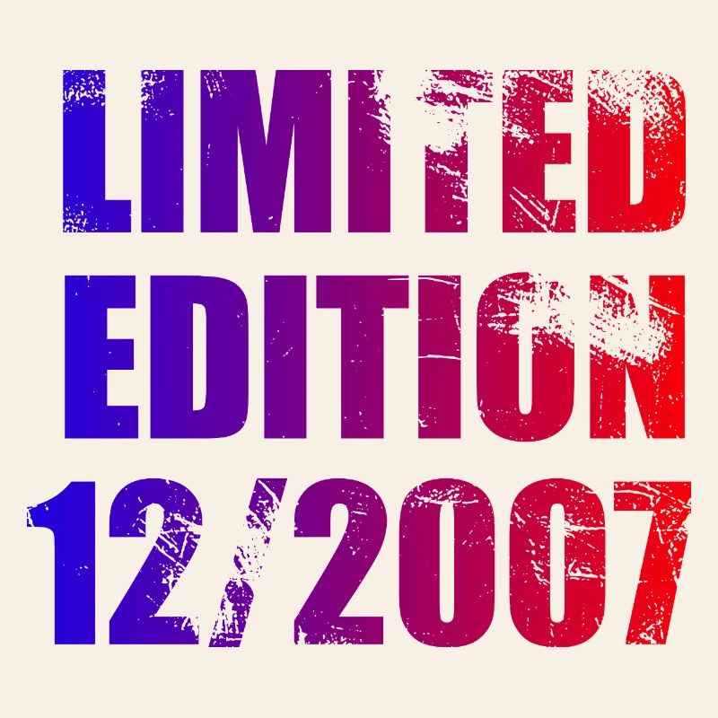 18e anniversaire Edition limitée 12/2007