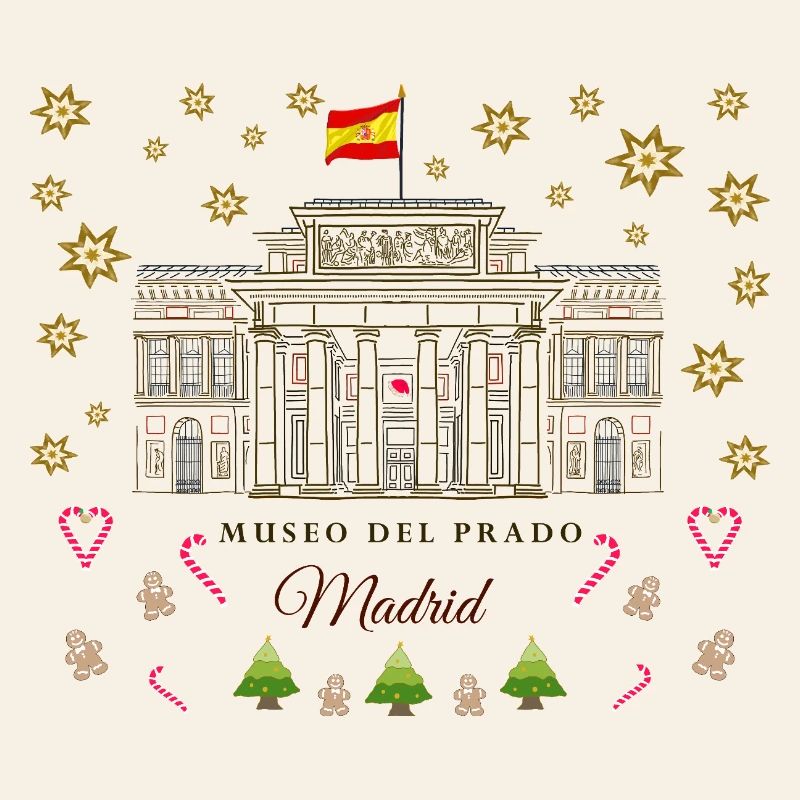 Madrid, Musée d’art du Prado, Dessin de Noël
