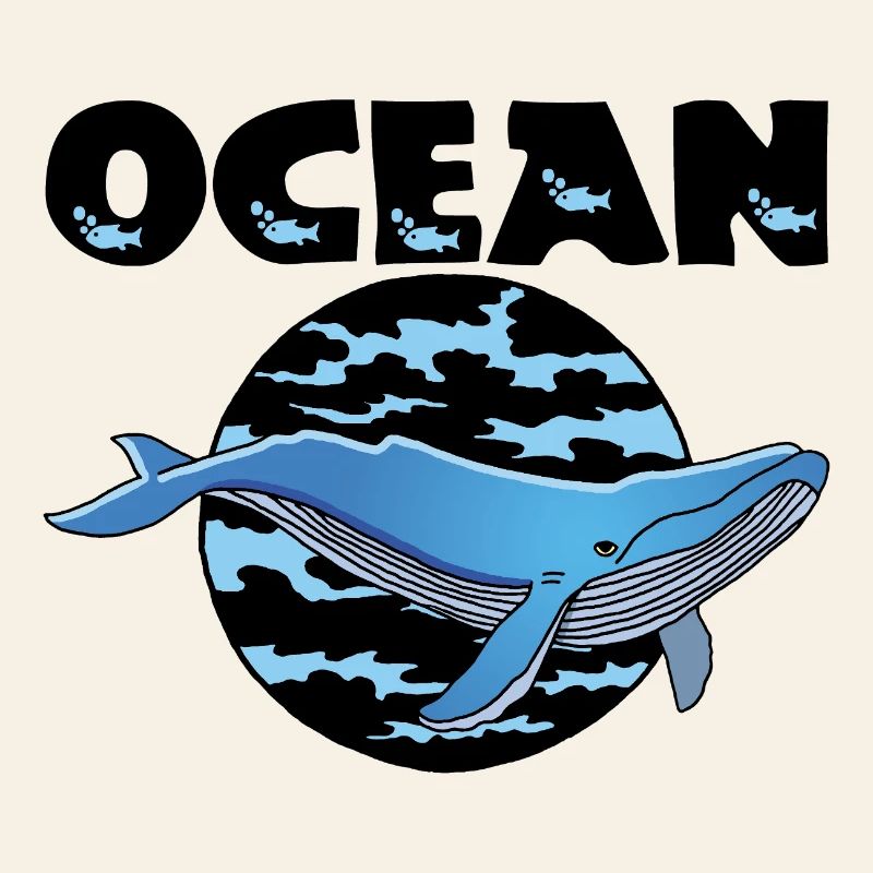 Baleine et océan