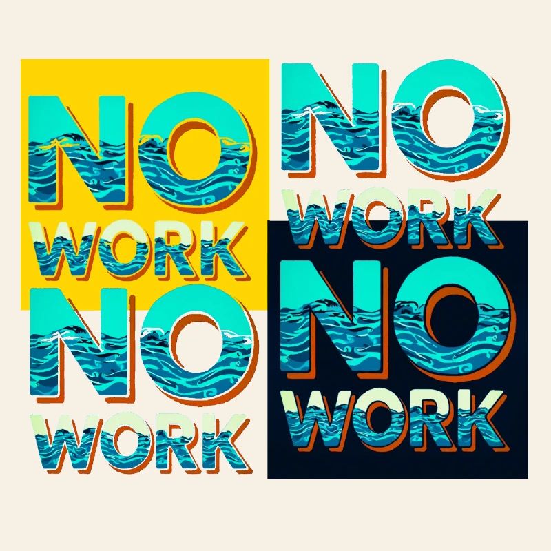 No work with waves