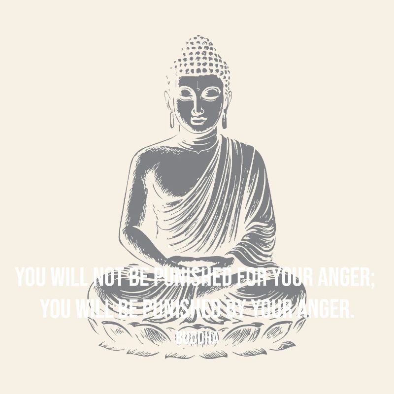 Citation du Bouddha Calme Tee