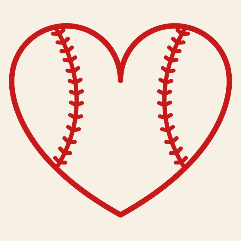 Baseball-Softballherz