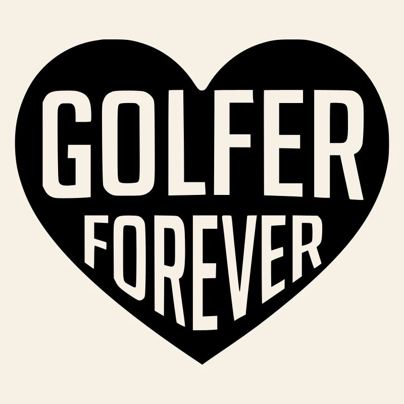 Golf - Golfer Forever Heart