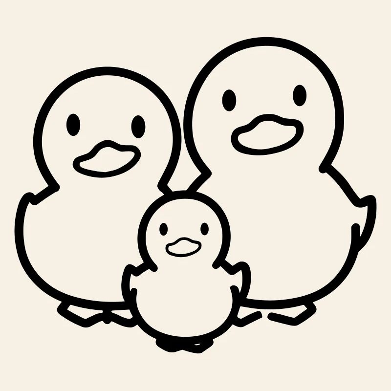 famille canard