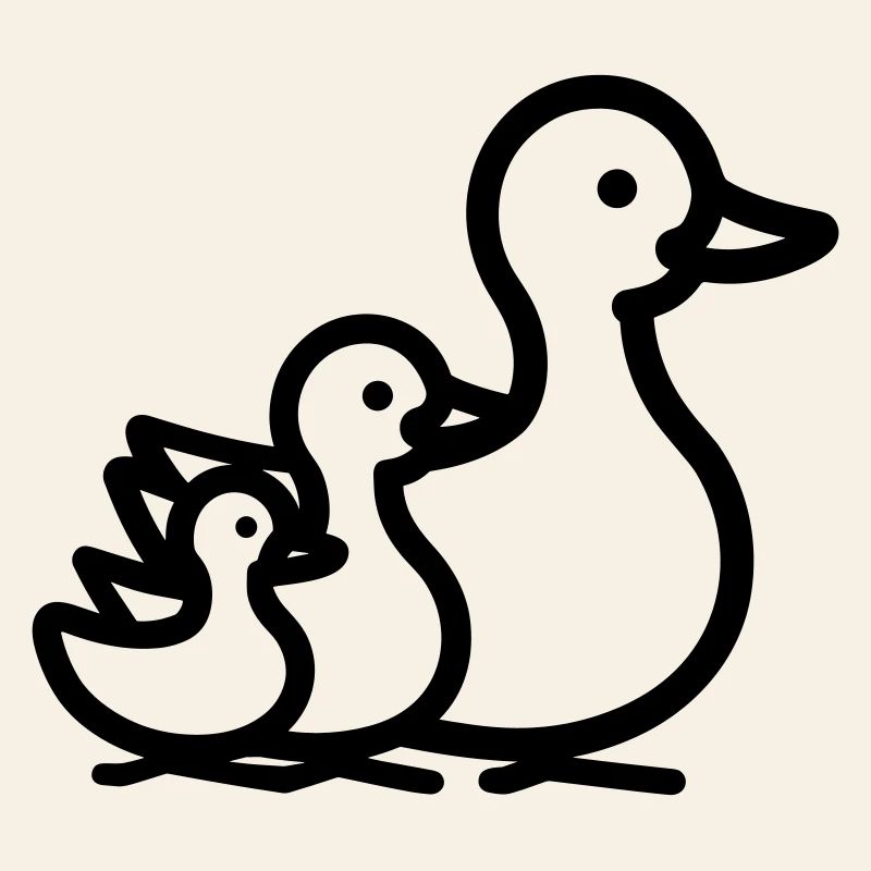 famille canard