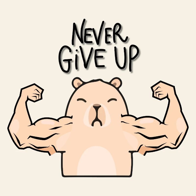 Capybara-Bodybuilder