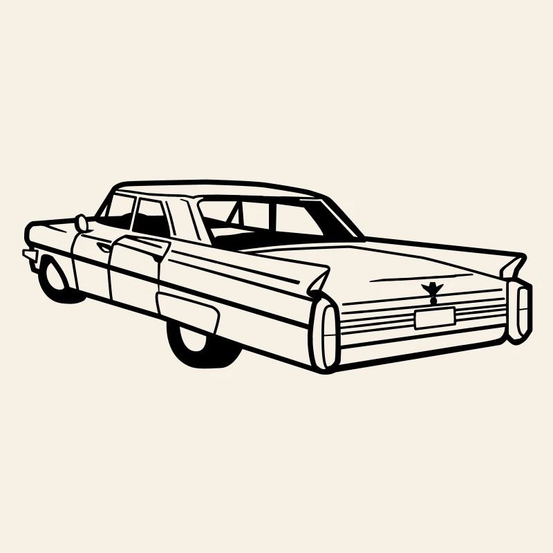 Caddy Vektor - Oldtimer, Low Rider