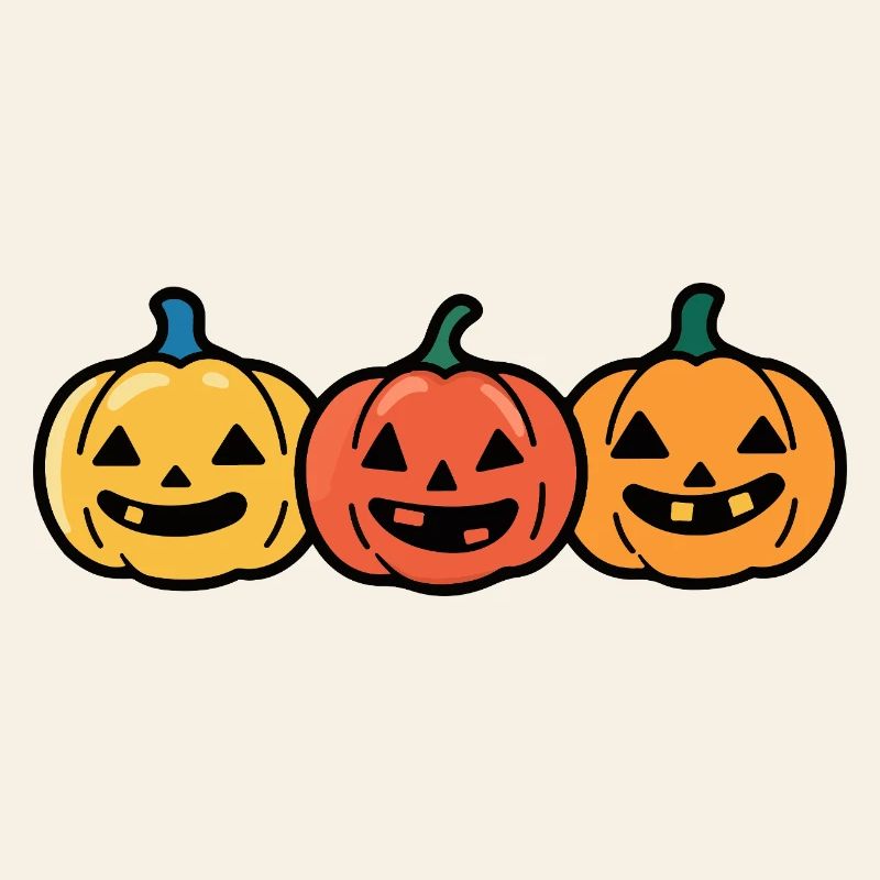 Pumpkin Halloween Comic