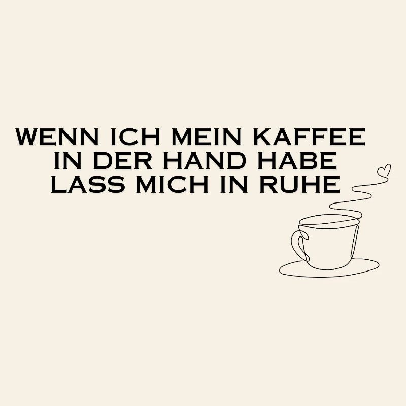 Café à la main