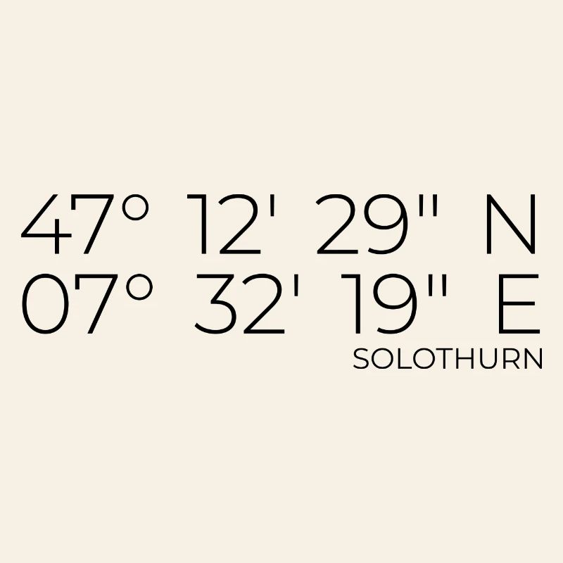 Coordinates Solothurn