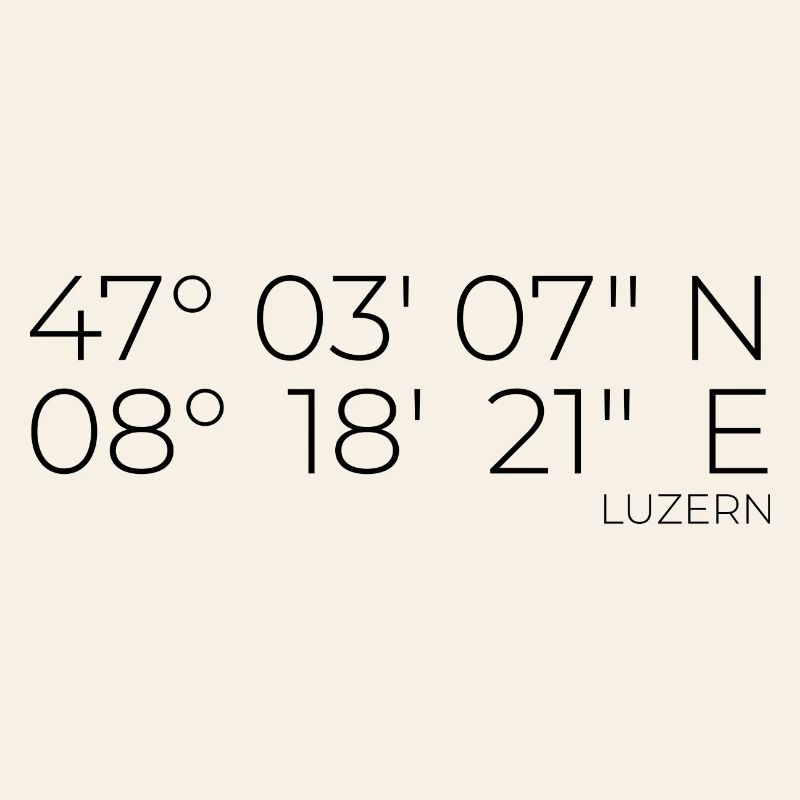 Coordonnées Lucerne