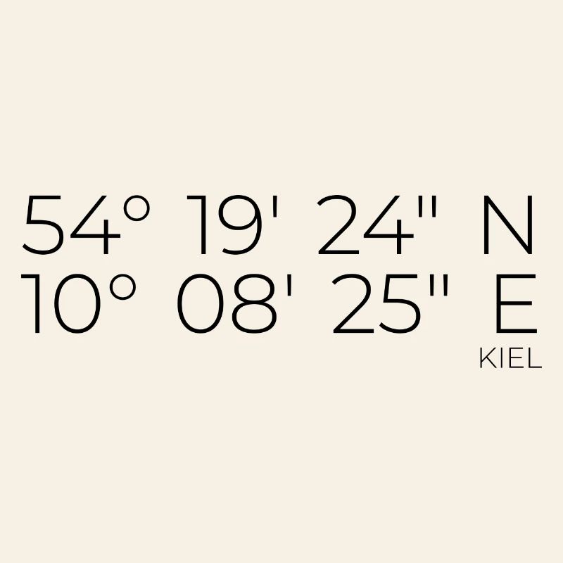 coordinates Kiel