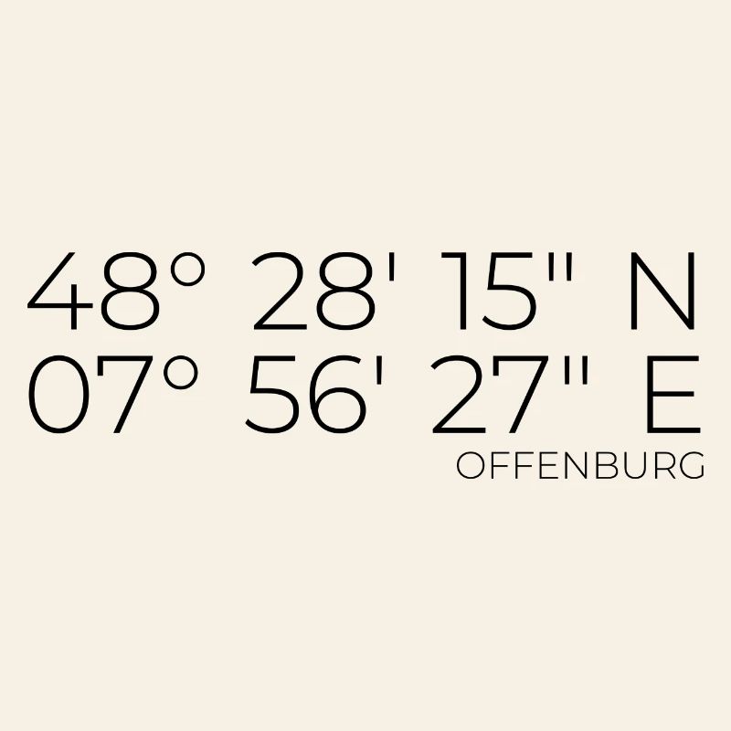 coordinates Offenburg