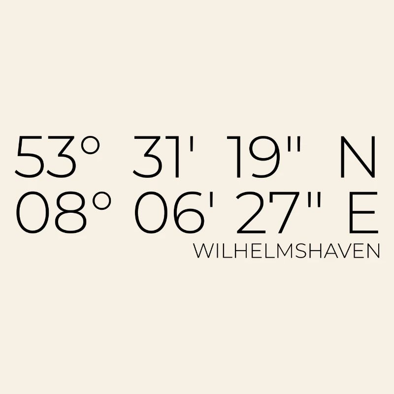 coordinates Wilhelmshaven