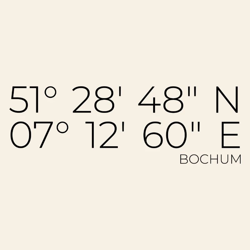 coordinates Bochum