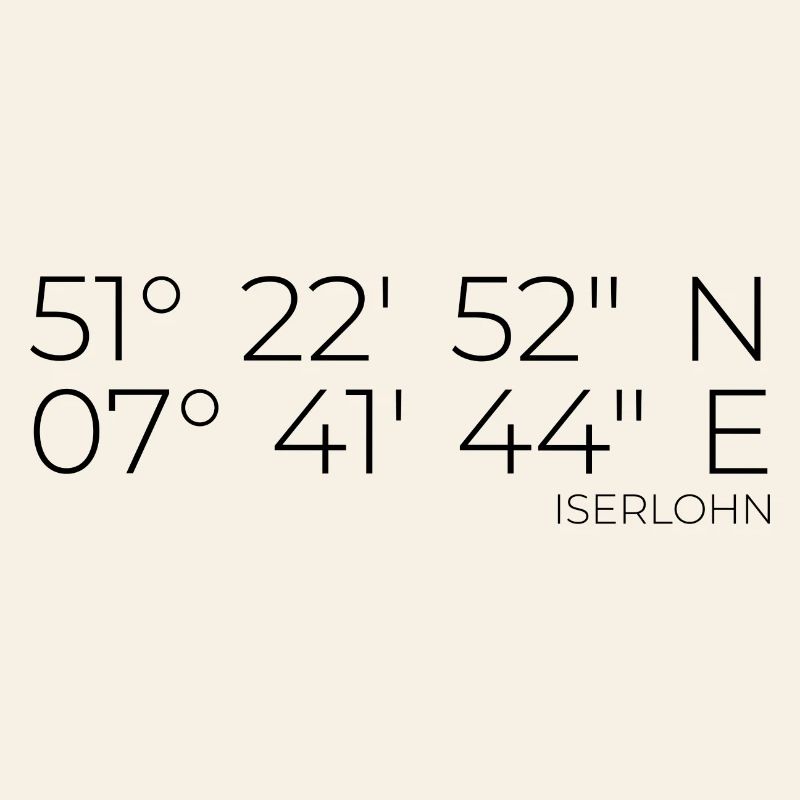 Coordinates Iserlohn