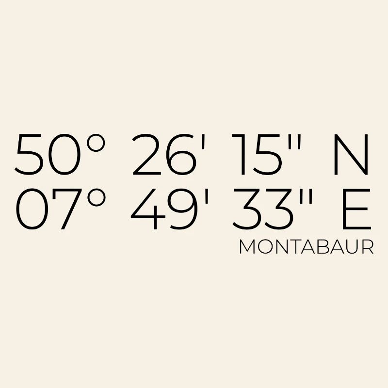 Coordinates Montabaur