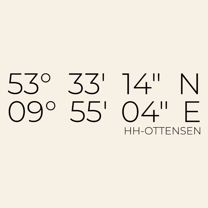 Coordinates Ottensen Hamburg