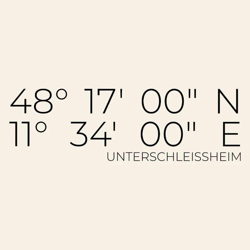 Coordinates Unterschleissheim