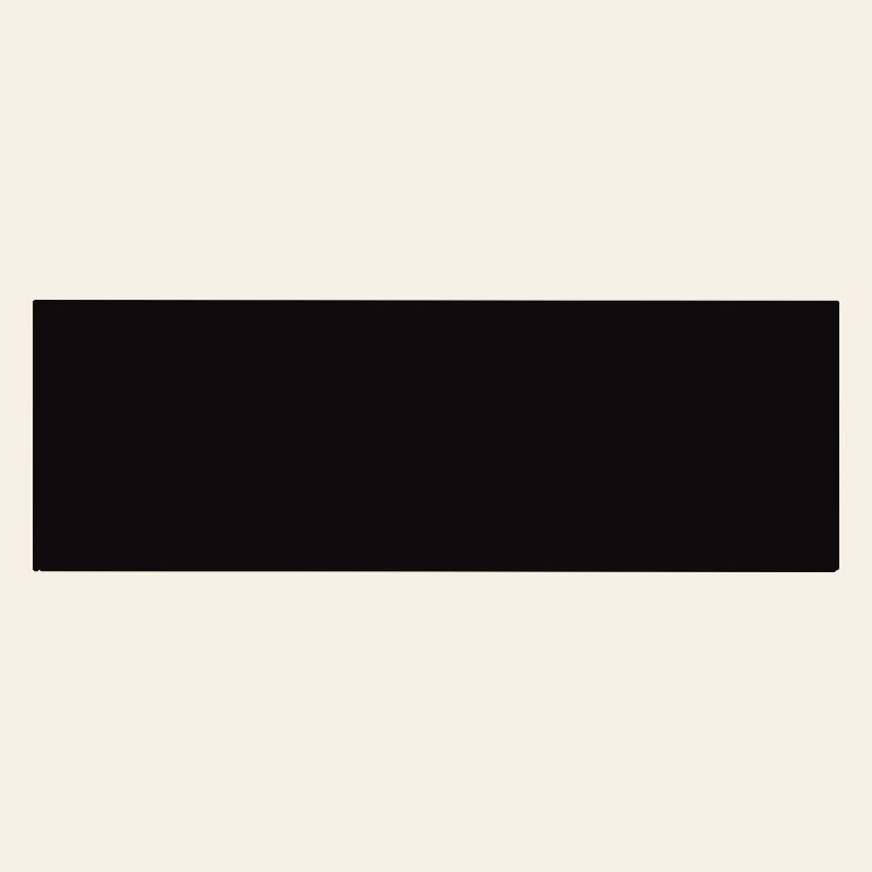 Rectangle abstrait en noir