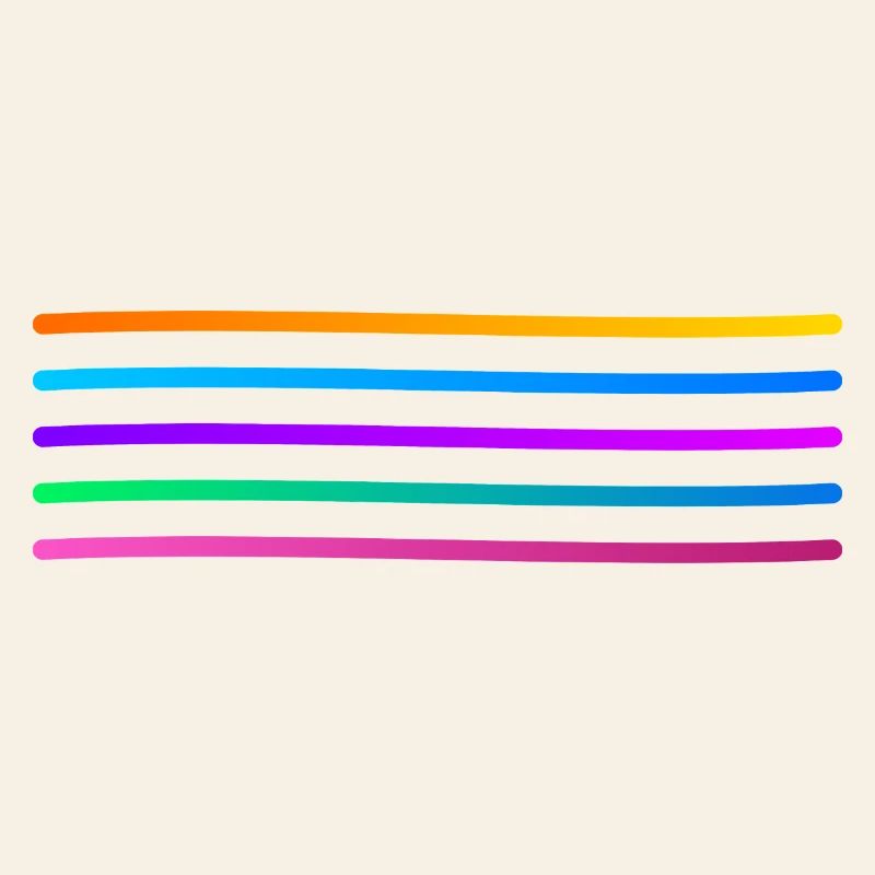 Regenbogenstreifen Muster