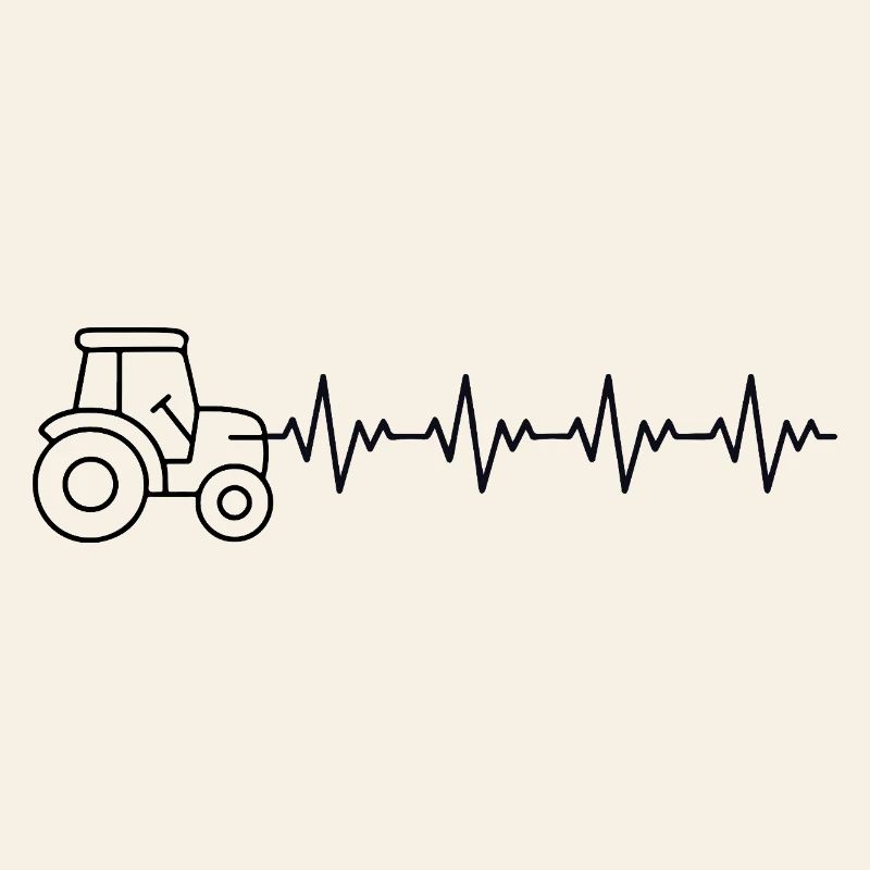 Tractor Bauer ECG Heartbeat