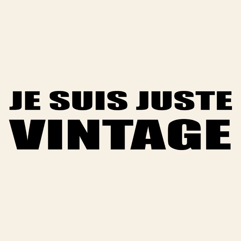 Ich bin einfach vintage