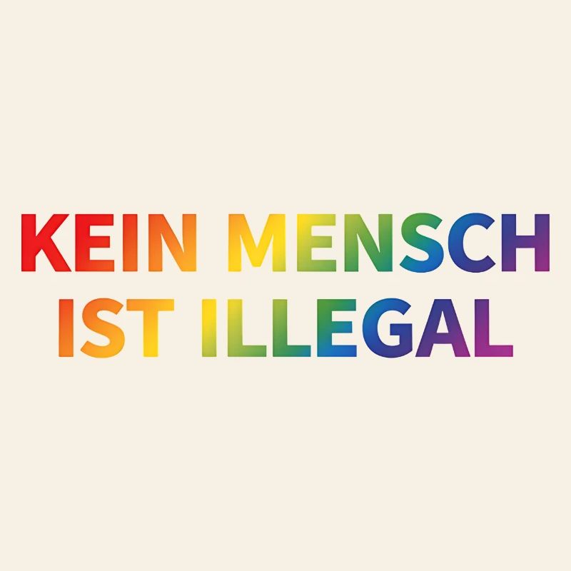 No One Is Illegal Rainbow