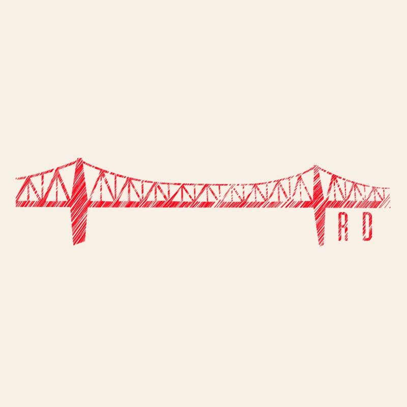 Rendsburg High Bridge Scribble Design – RD Skylin