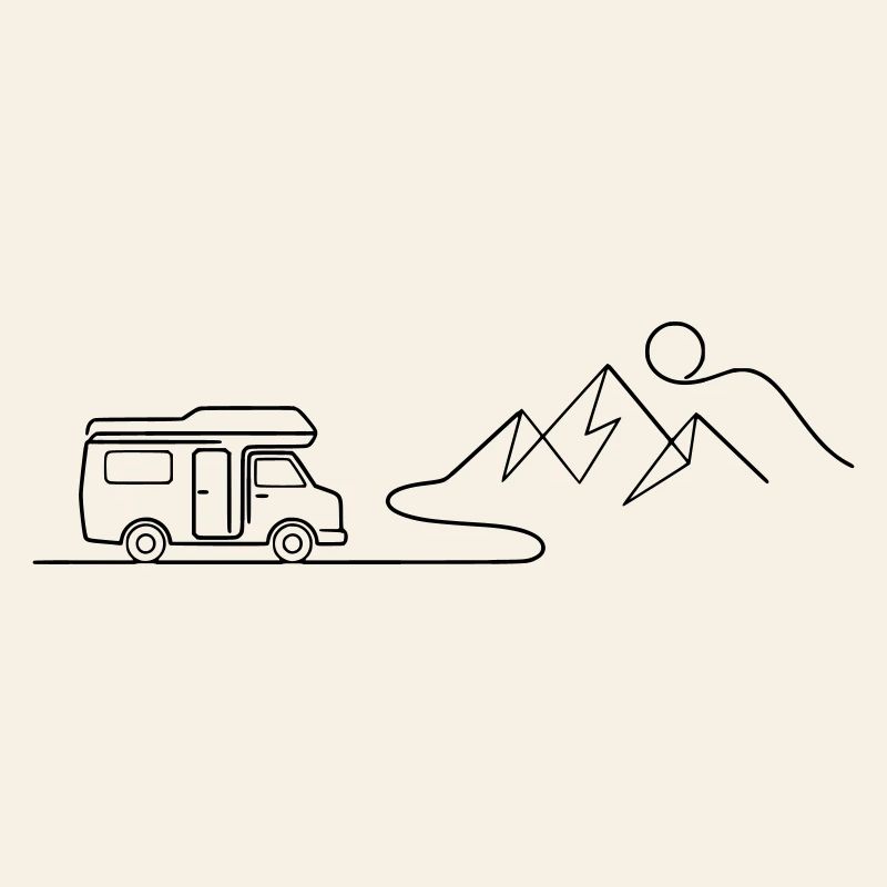 camper mountains berge reise