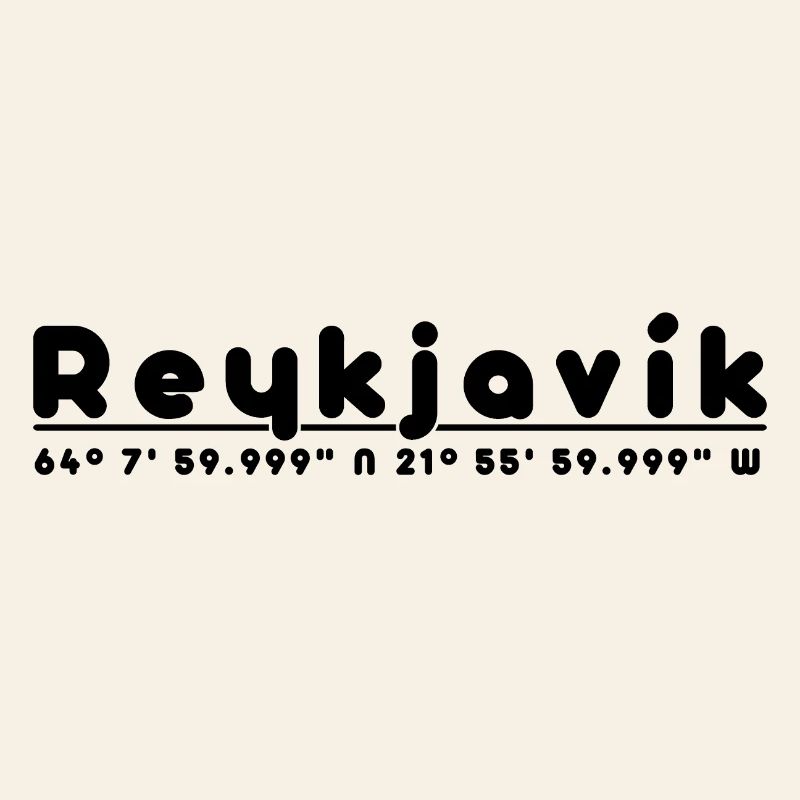 Reykjavik – Coordonnées & Conception de la capitale