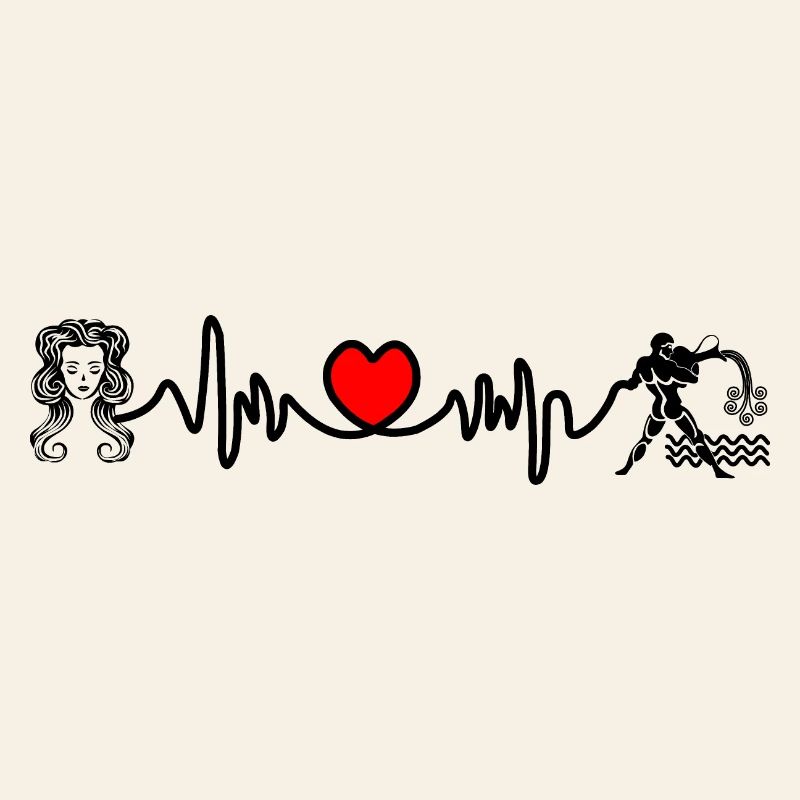 Herzfrequenz Kardio Jungfrau Wassermann