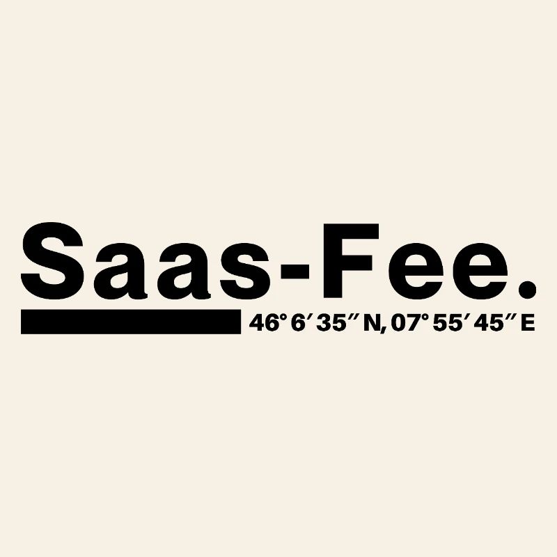 Saas-Fee coordinates Valais Switzerland
