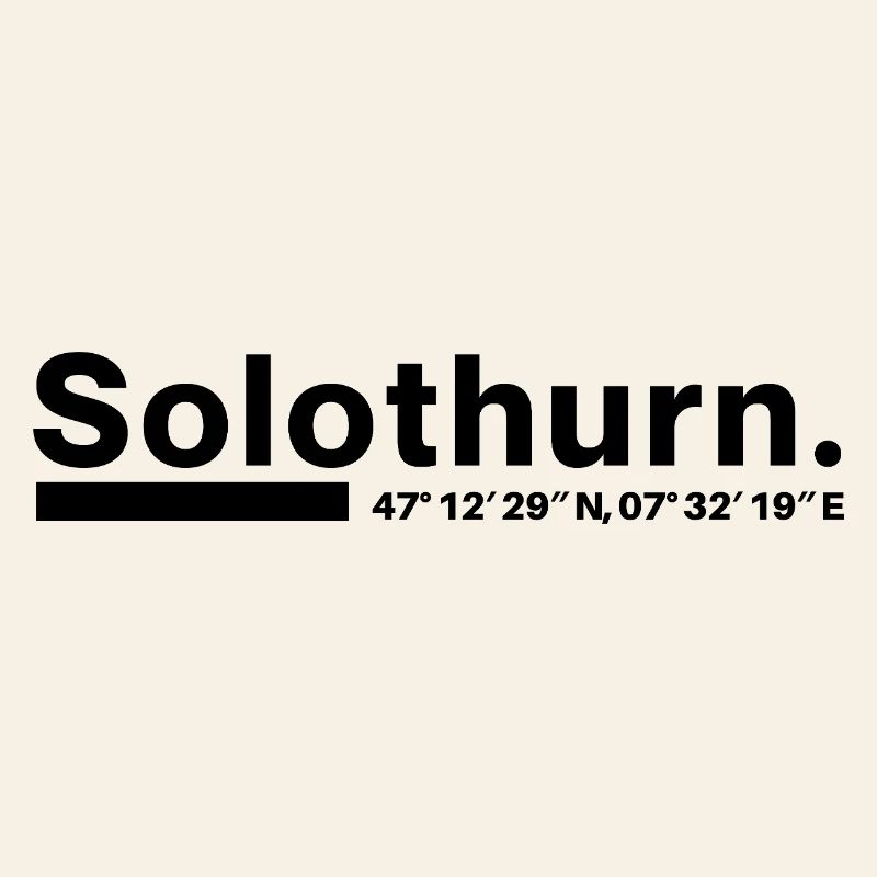 Solothurn Koordinaten Kanton Schweiz